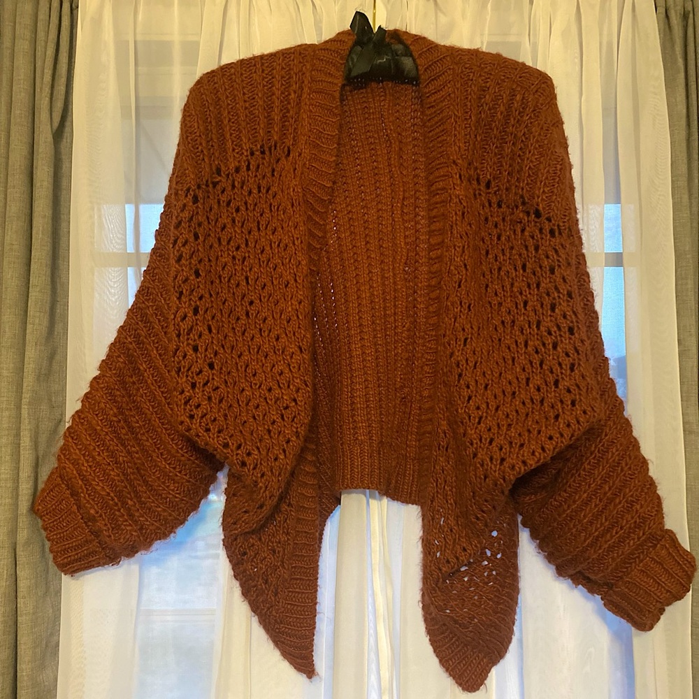 Burnt Orange Sweater. Size small.
